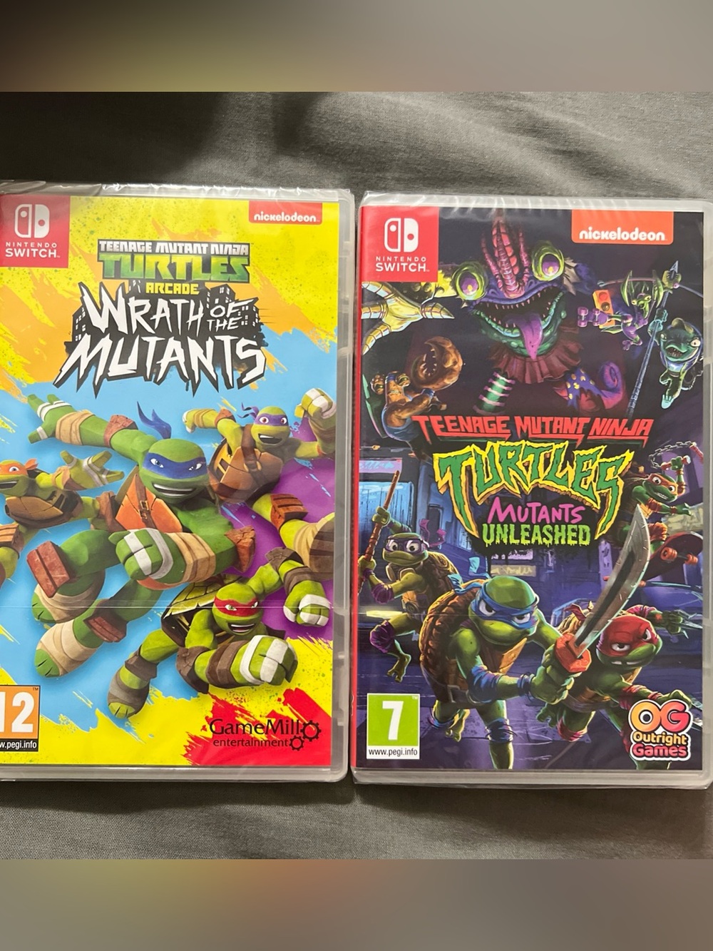 Nintendo Switch TMNT Mutants Unleashed & Wrath of the Mutants